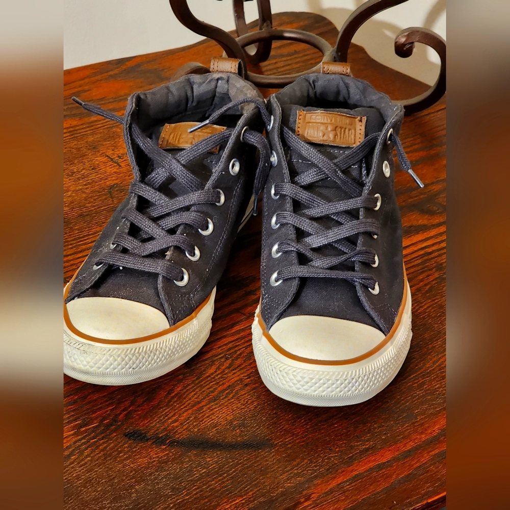 Converse All Star Hi Top Dark Brown 7.5